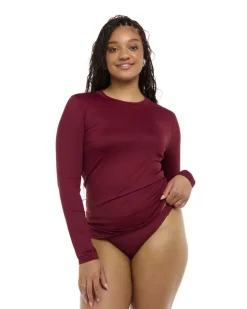 Sun Seeker Rashguard - MULBERRY