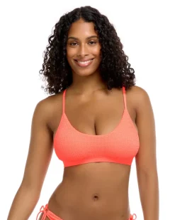 Alexa D, DD, E & F Cup Top - SORBET (Sour peach)