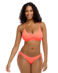 Alexa D, DD, E & F Cup Top - SORBET (Sour peach)