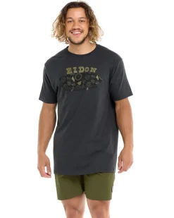 Finneus Fish Shirt - BLACK