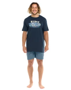 Finneus Fish Shirt - NAVY