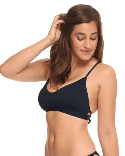 Madison D, DD, E & F Cup Top - BLACK LICORICE