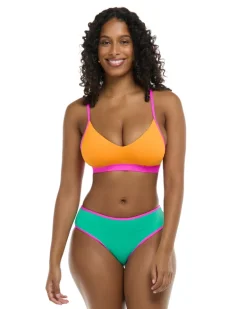 Madison D, DD, E & F Cup Top - BLISS (Mango)