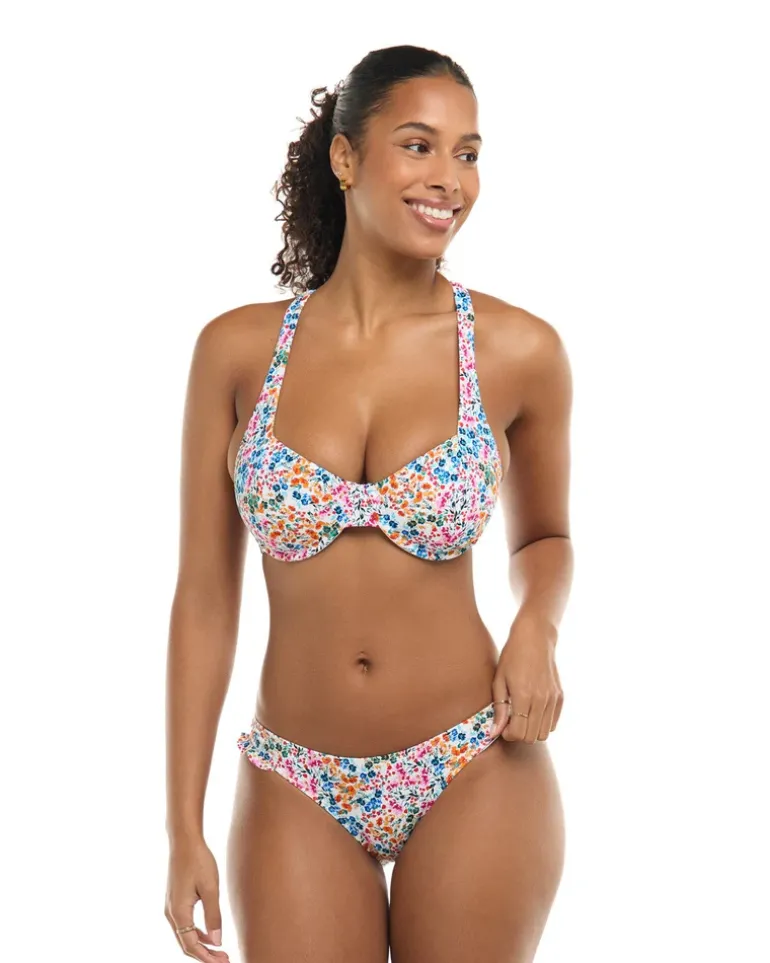 Maya D, DD, E & F Cup Top - FLORALSCAPE