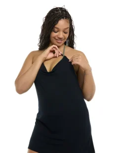 Syla Dress - BLACK LICORICE